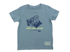 Name It smoke blue t-shirt hunde-print